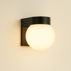 LED Wandleuchte Außen IP65 Kugeldesign Modern für Fassade und Terrasse mit wetterfestem Gehäuse