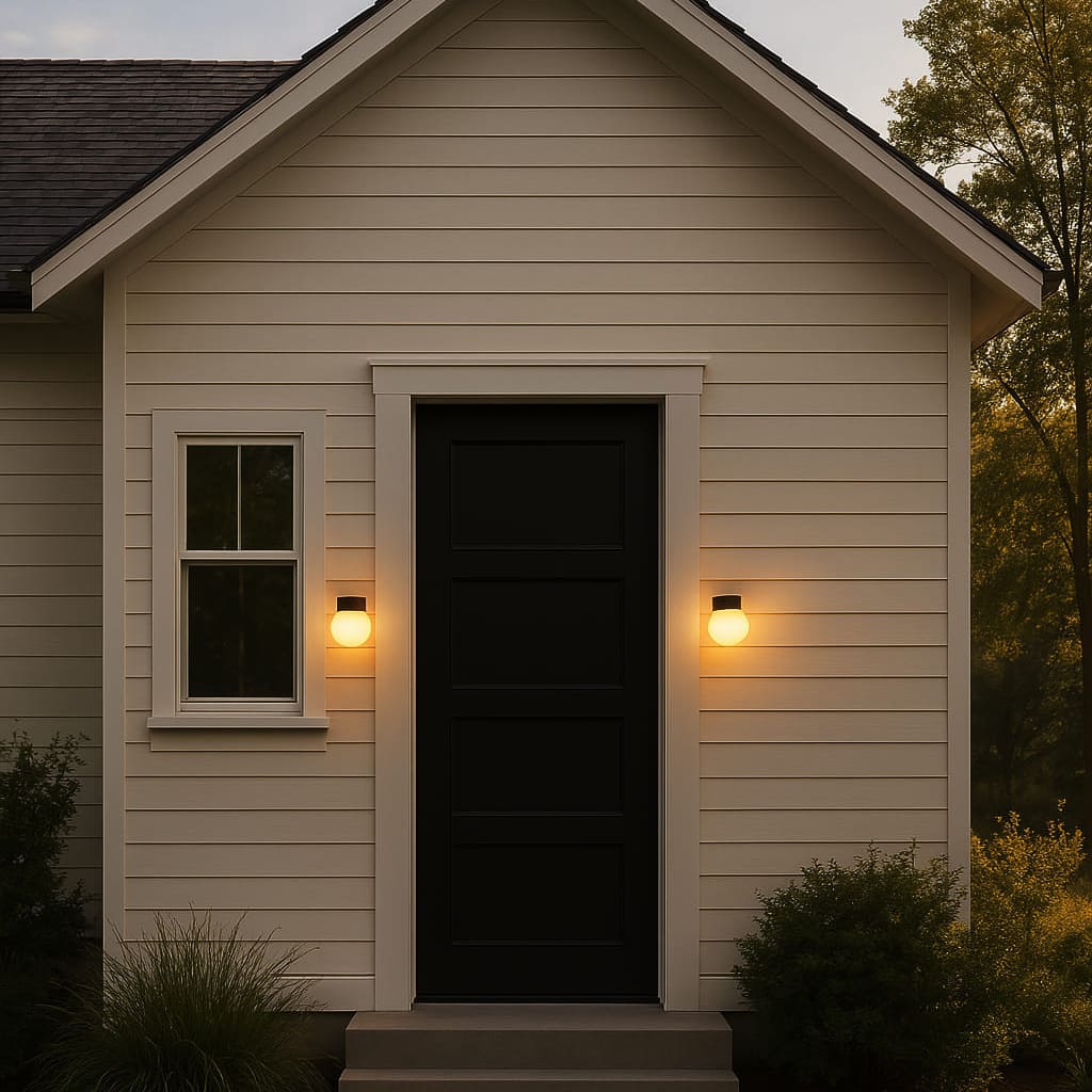 LED Wandleuchte Außen IP65 Kugeldesign Modern für Fassade und Terrasse mit wetterfestem Gehäuse - Image 6