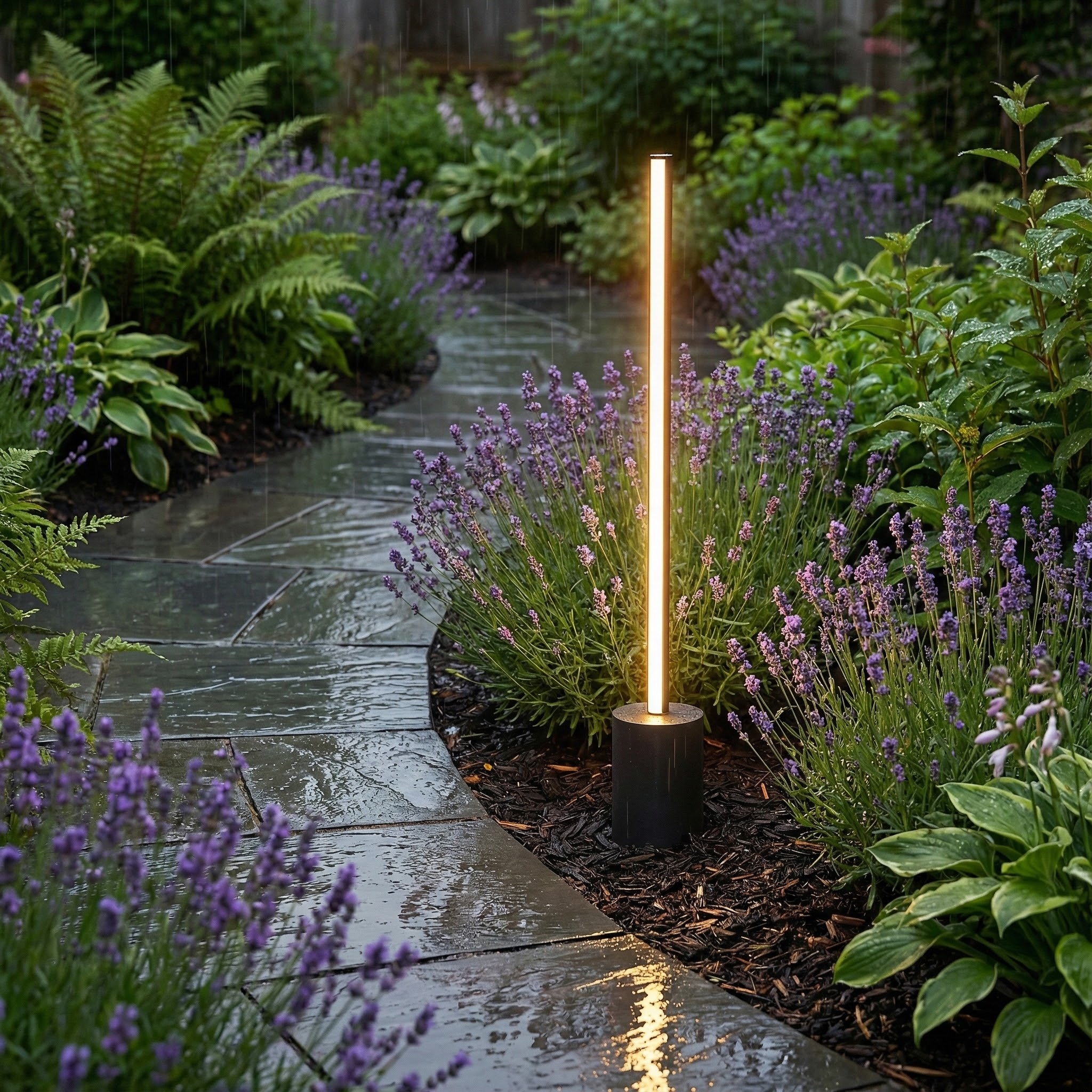 LED Gartenleuchte Außen IP65 Modern für Gartenweg und Terrasse mit wetterfestem Aluminiumgehäuse - Image 8