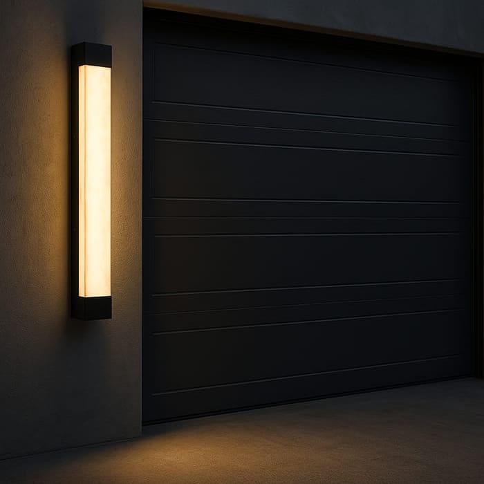 LED Wandleuchte Außen IP65 Marmoreffekt Modern für Fassade und Hauseingang mit Aluminiumgehäuse - Image 6