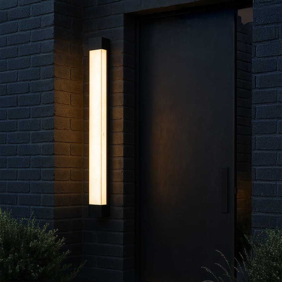 LED Wandleuchte Außen IP65 Marmoreffekt Modern für Fassade und Hauseingang mit Aluminiumgehäuse - Image 7