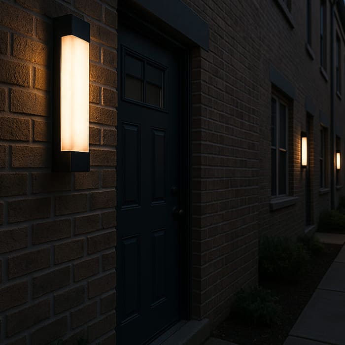 LED Wandleuchte Außen IP65 Marmoreffekt Modern für Fassade und Hauseingang mit Aluminiumgehäuse - Image 9