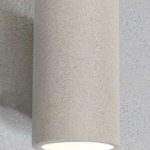 Alternative view of LED Außenwandleuchte Warmweiß Außen IP65 Up Down Licht aus Beton Modern für Fassade und Terrasse