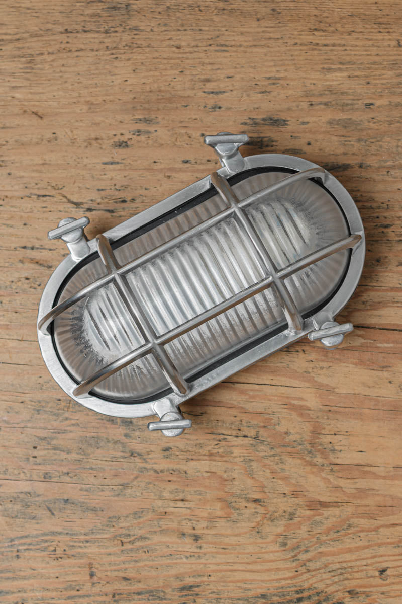 LED Außenwandleuchte Warmweiß Außen IP44 mit Edelstahlgehäuse und Glasabdeckung Vintage für Fassade und Eingang