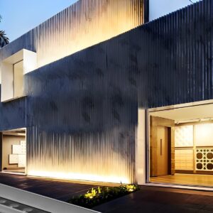 Alternative view of LED Außenwandleuchte Warmweiß Außen IP65 mit Aluminium Gehäuse Modern für Fassade und Terrasse