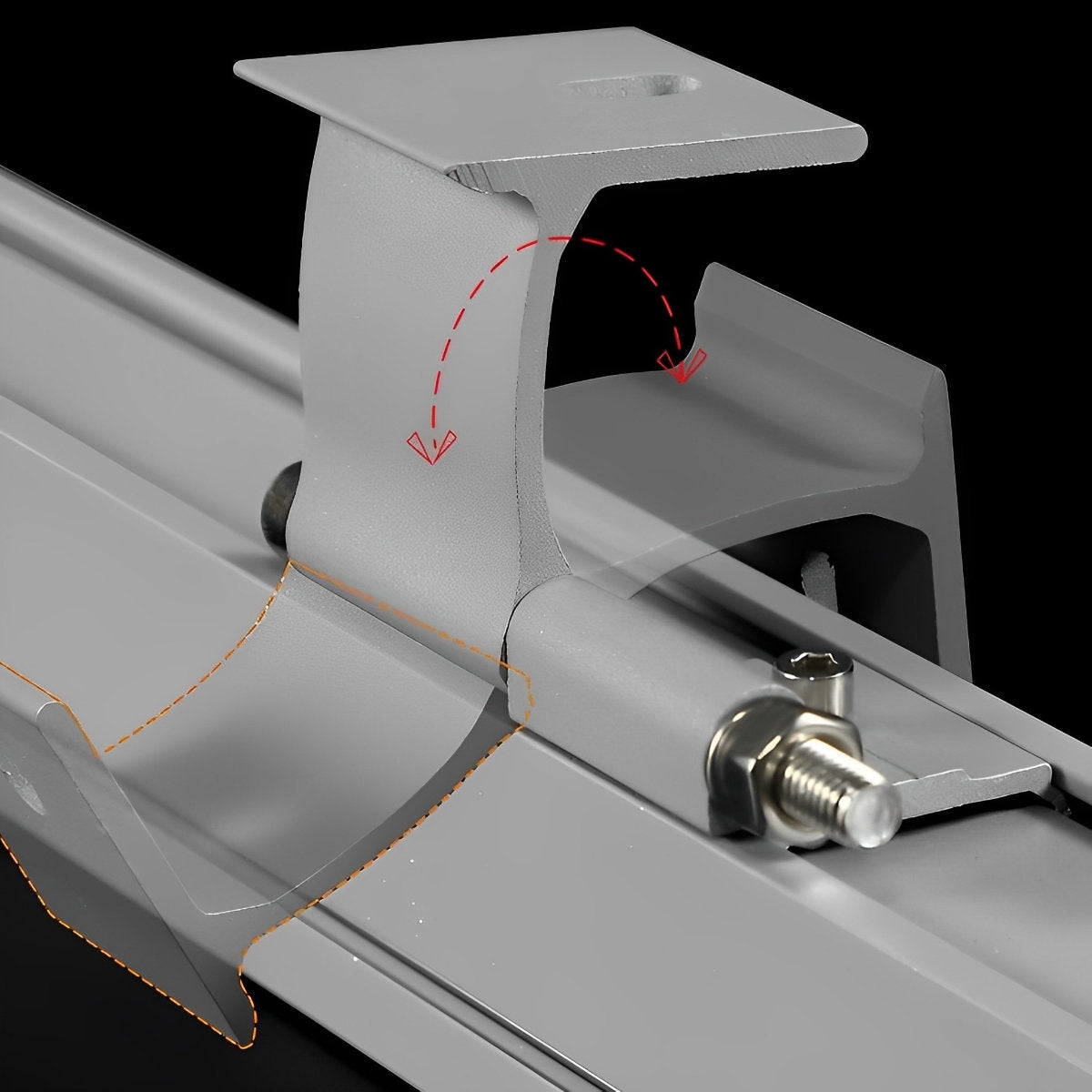 LED Außenwandleuchte Warmweiß Außen IP65 mit Aluminium Gehäuse Modern für Fassade und Terrasse - Image 8