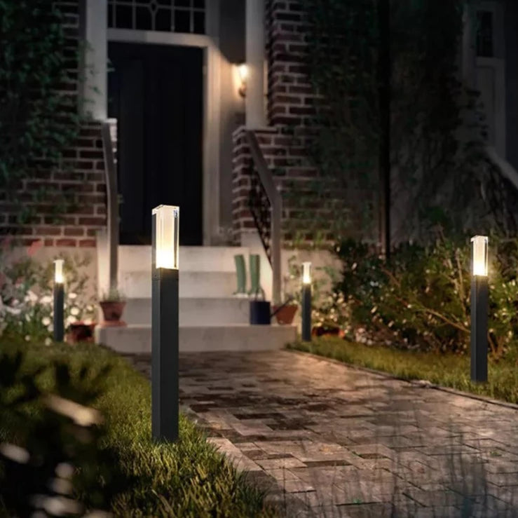 LED Wegeleuchte Warmweiß Außen IP65 Wasserdicht Modern für Garten und Einfahrt in Anthrazit - Image 3