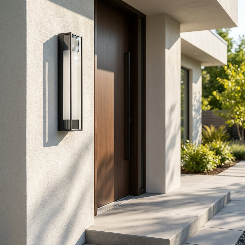 LED Außenwandleuchte IP65 Minimalistisches Design für Fassade und Hauseingang mit wetterfestem Aluminiumgehäuse - Image 6
