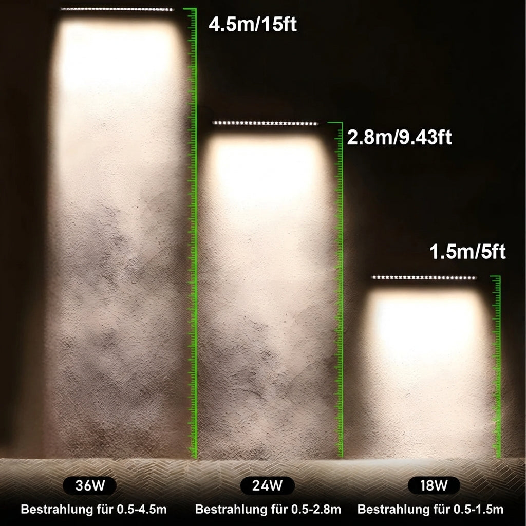 LED Außenwandleuchte Warmweiß Außen IP65 mit Aluminium Gehäuse Modern für Fassade und Terrasse - Image 10