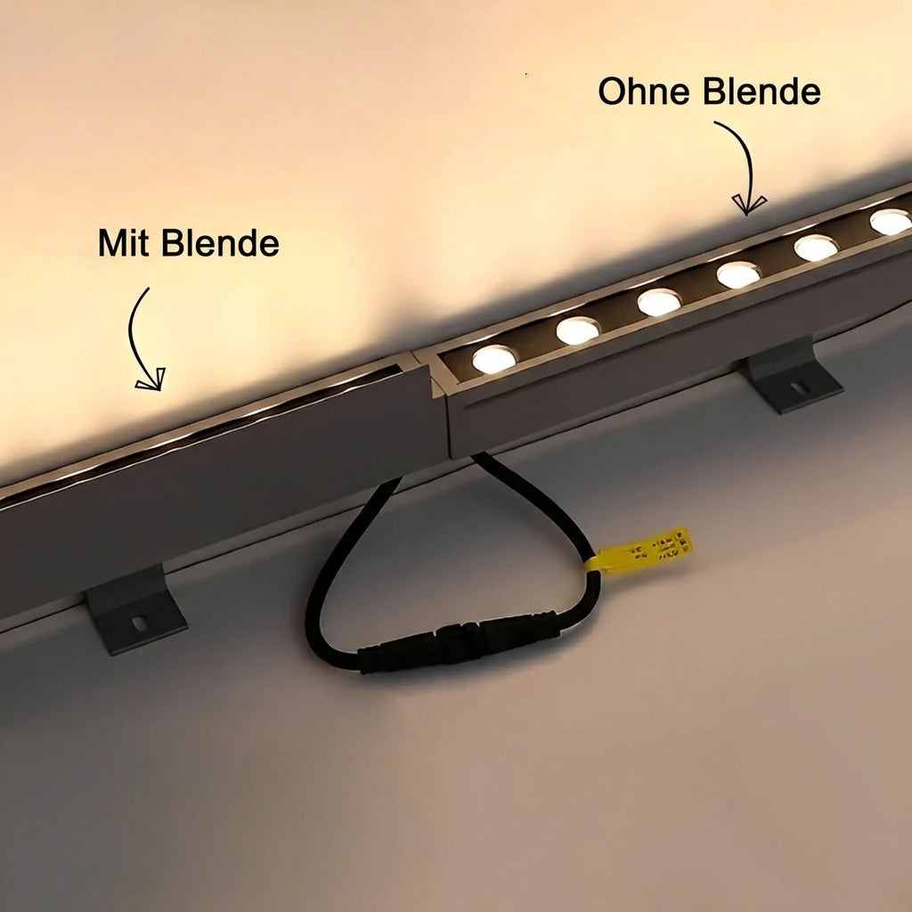 LED Außenwandleuchte Warmweiß Außen IP65 mit Aluminium Gehäuse Modern für Fassade und Terrasse - Image 4