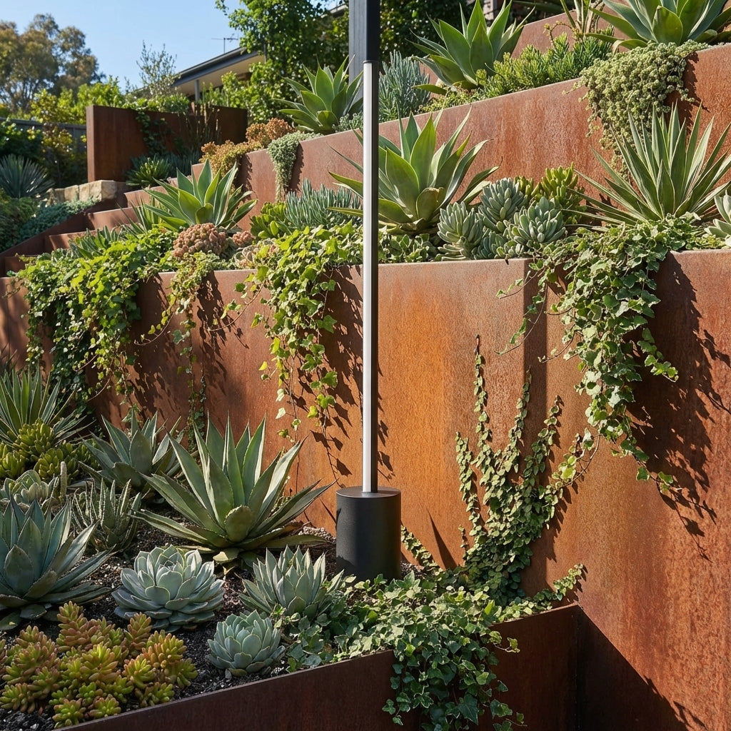 LED Gartenleuchte Außen IP65 Modern für Gartenweg und Terrasse mit wetterfestem Aluminiumgehäuse - Image 9