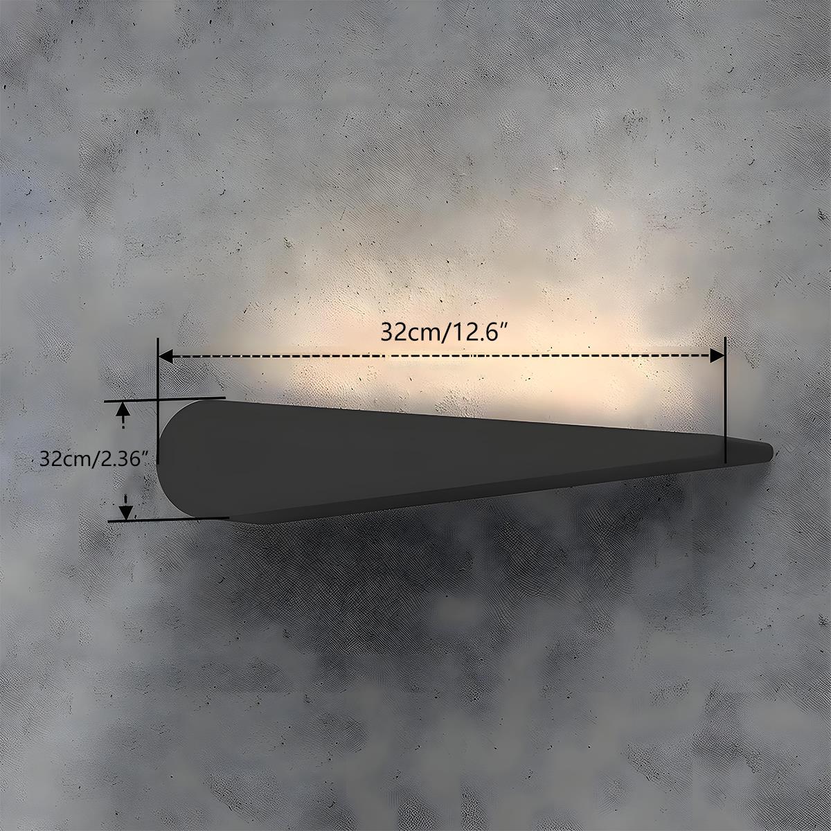 LED Außenwandleuchte Schmetterling Schwarz IP65 Wetterbeständig Warmweiß für Fassade Balkon und Eingangsbereich - Image 10