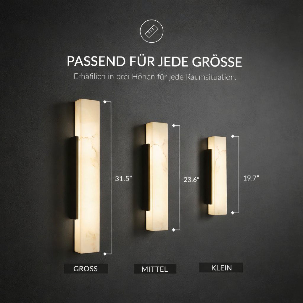 LED Wandleuchte Warmweiß Außen IP65 Wetterfest mit Marmoreffekt Modern für Fassade und Eingang - Image 7