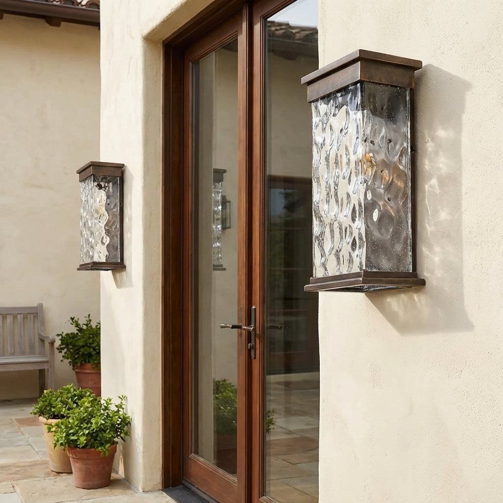 Rechteckige LED Außenwandleuchte IP65 Wasserdicht Modernes Design Warmweiß für Fassade Balkon und Eingangsbereich - Image 3