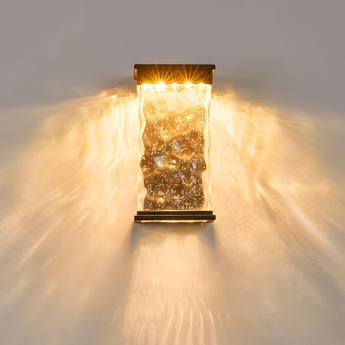 Rechteckige LED Außenwandleuchte IP65 Wasserdicht Modernes Design Warmweiß für Fassade Balkon und Eingangsbereich - Image 7