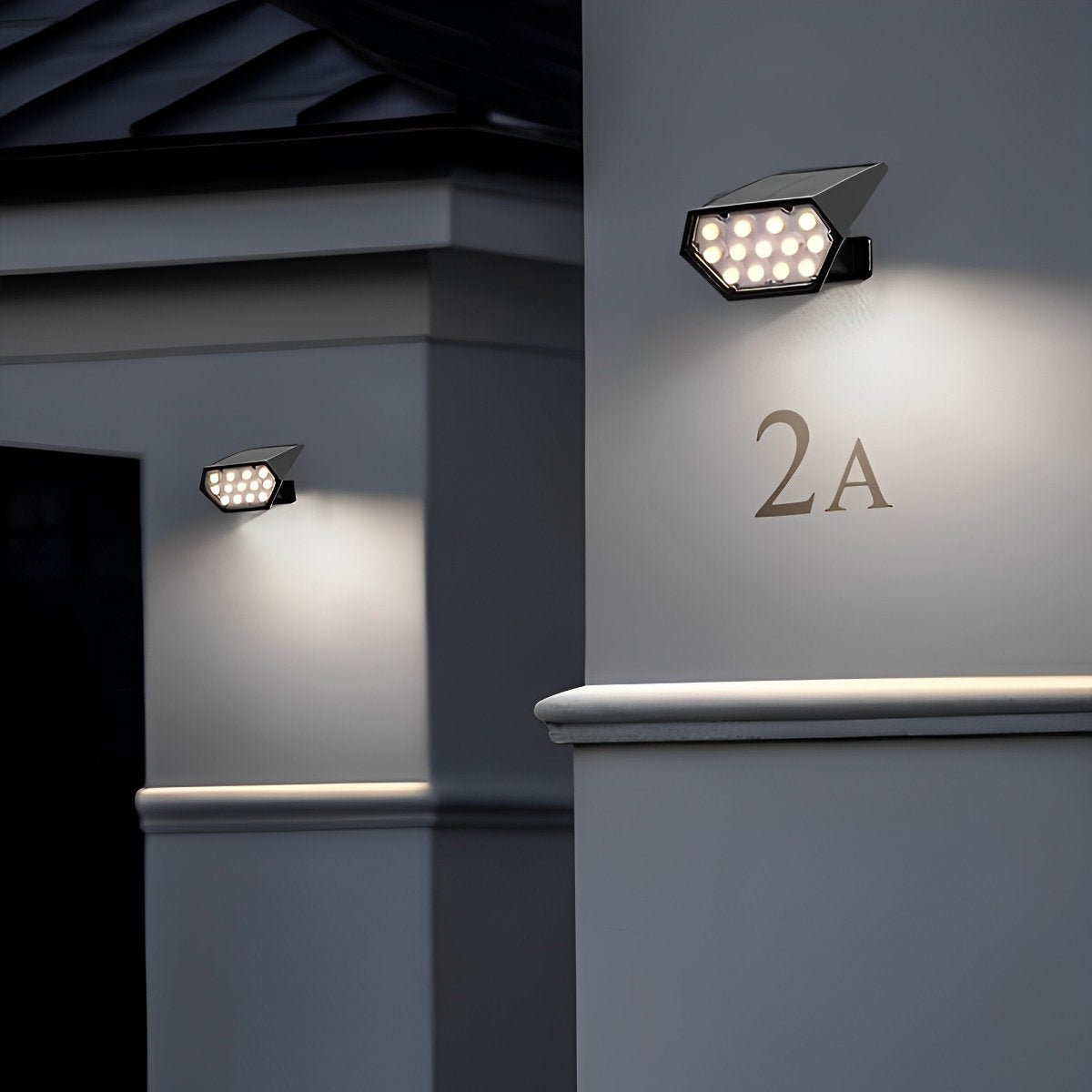 Solar LED Außenstrahler Verstellbar IP65 Wasserdicht Modern für Garten Bäume und Wege - Image 7