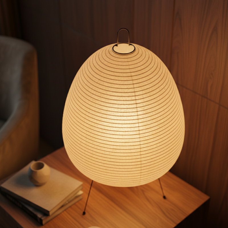 ZenLicht - Japanische Reispapier-Tischlampe - Image 2