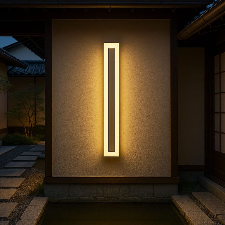 LED Wandleuchte Warmweiß Außen IP65 Dimmbar Minimalistisch für Fassade und Terrasse - Image 5