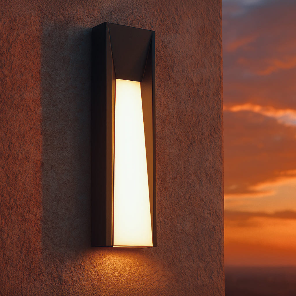 LED Außenwandleuchte IP65 Minimalistisches Design für Fassade und Hauseingang mit wetterfestem Aluminiumgehäuse - Image 2