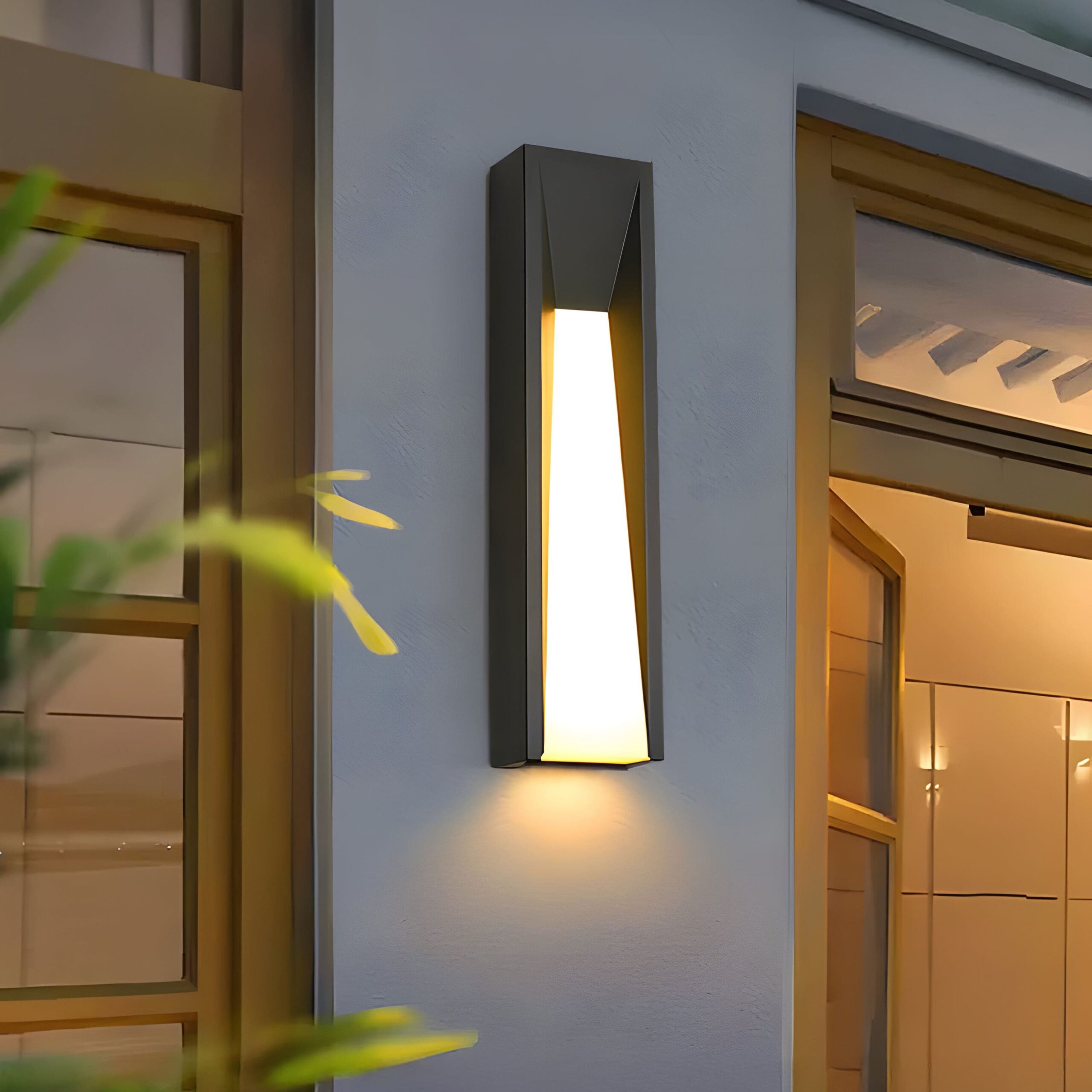 LED Außenwandleuchte IP65 Minimalistisches Design für Fassade und Hauseingang mit wetterfestem Aluminiumgehäuse - Image 8