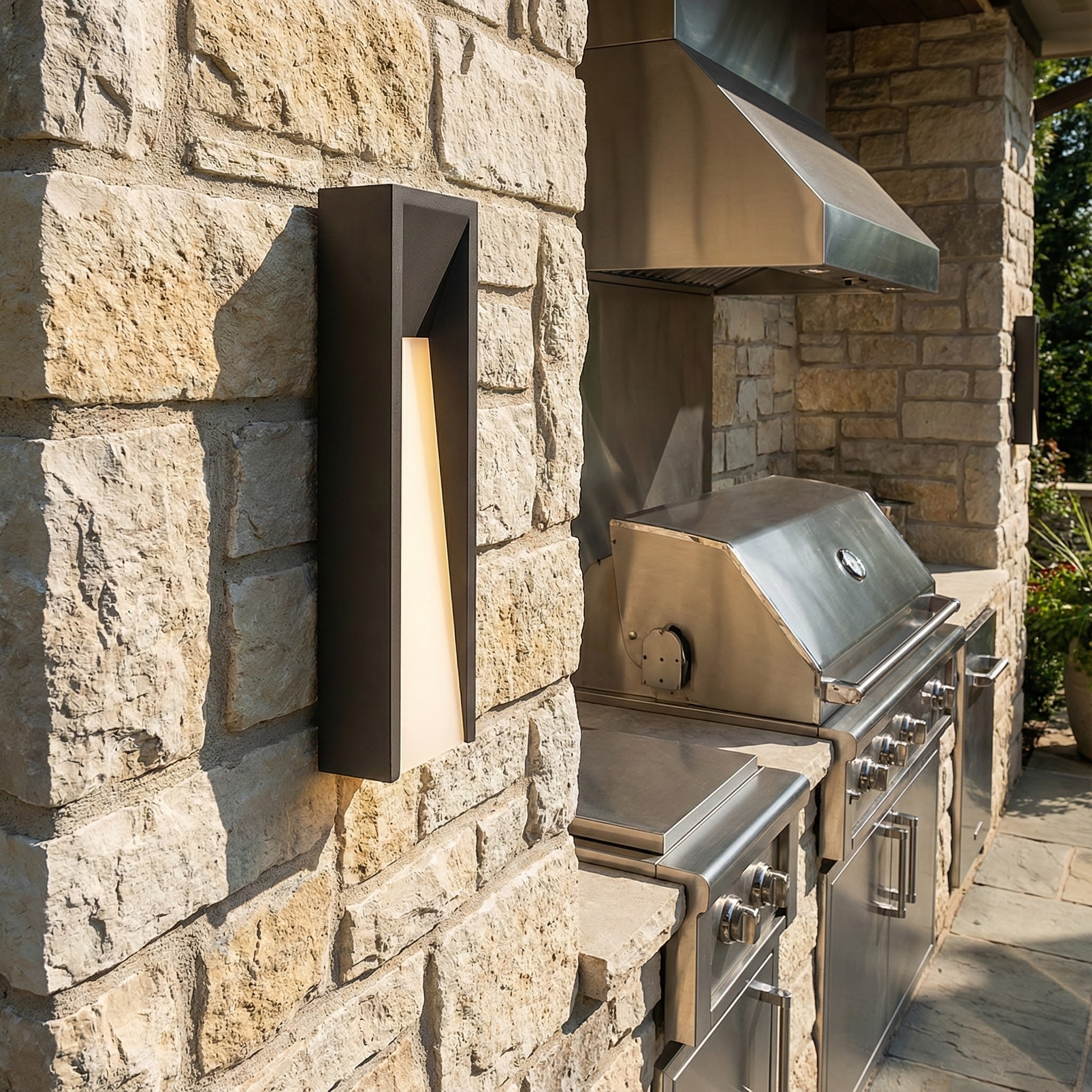 LED Außenwandleuchte IP65 Minimalistisches Design für Fassade und Hauseingang mit wetterfestem Aluminiumgehäuse - Image 9